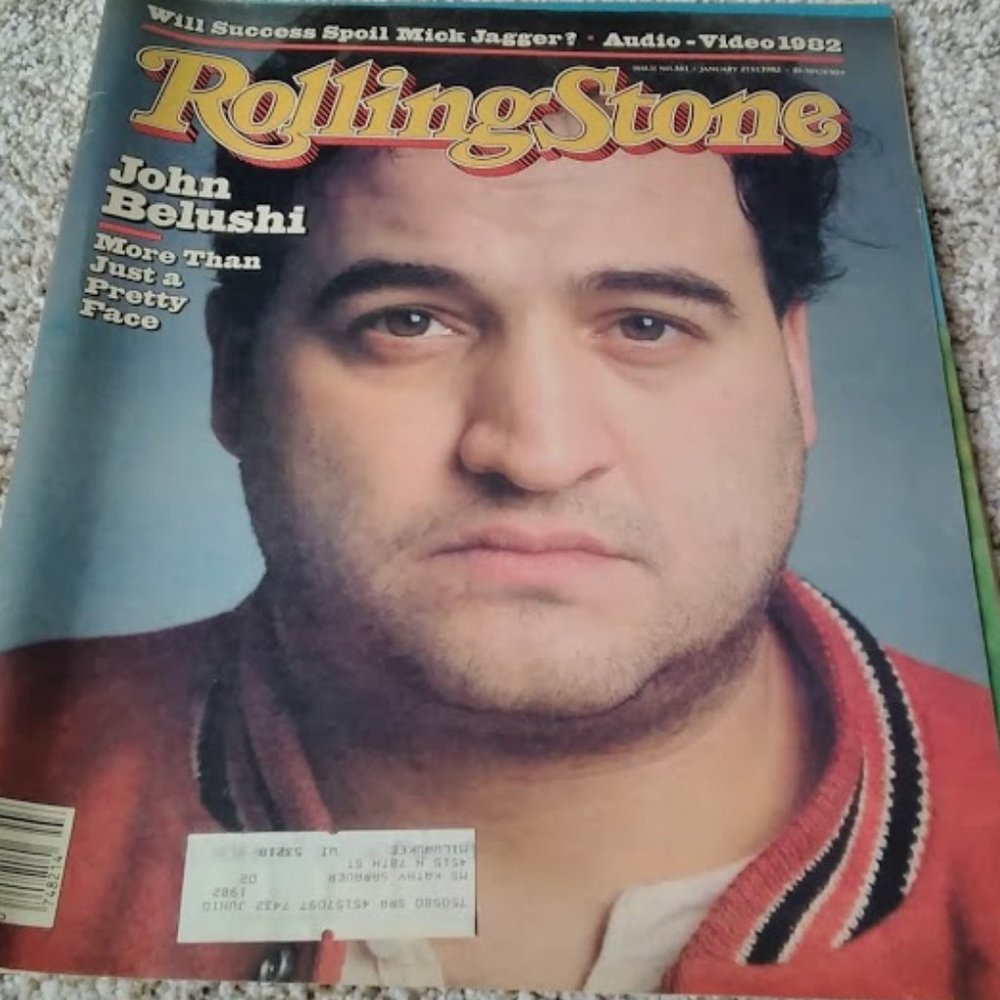 Vintage Rolling Stone Magazine - John Belushi